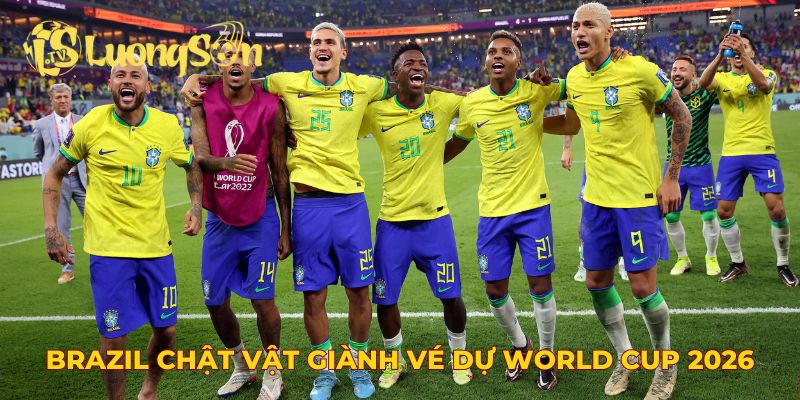 Brazil chật vật giành vé dự World Cup 2026