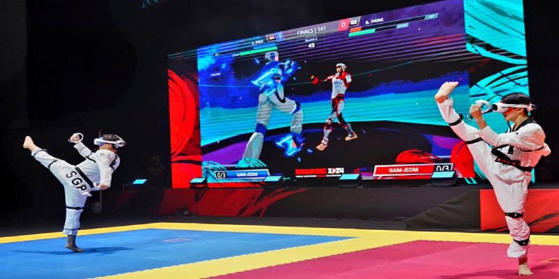 Công nghệ VR nổi bật khi thi đấu võ thuật
